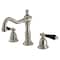 Kingston Brass KS1978PKL Duchess Widespread Bathroom Faucet W/ Brass Pop-Up, Nickel KS1978PKL - alternate 1
